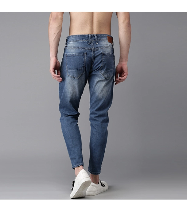 Picture of Men’s Slim-Fit Stretchable Denim Pant Deep Blue