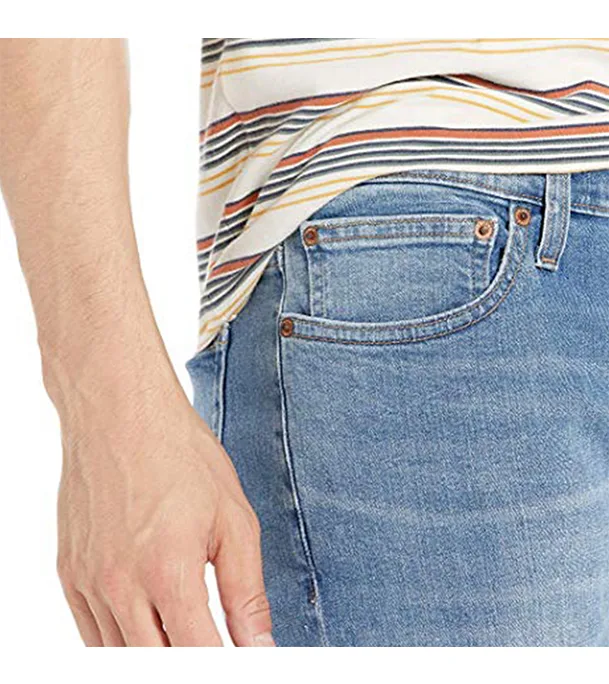 Buy Men's Slim-Fit Stretchable Denim Jeans Pant Light Blue Online at Best Price