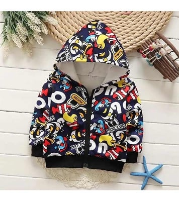 Picture of Baby Girls Hoodies Coat Outerwear 2023 New Fashion Jacket For Boy Kids Clothes Sweatshirt Zipper Windbreaker For Spring