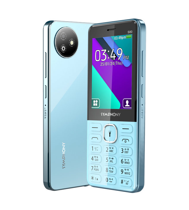 Picture of Symphony S80 Feature Phone  2.8-inch QVGA Display Sound Recorder, Multicolor (Best Price)