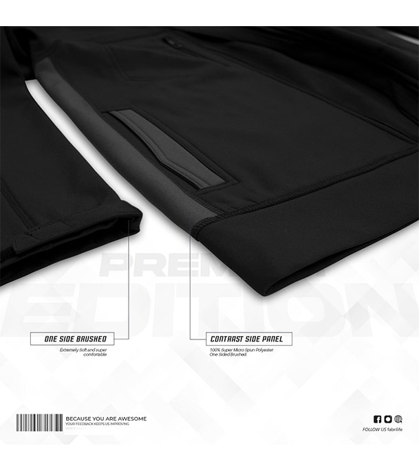 Picture of Mens Premium Jacket - Solstice (Black)