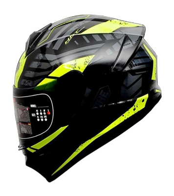 Picture of YOHE 977 C Black Green Glossy