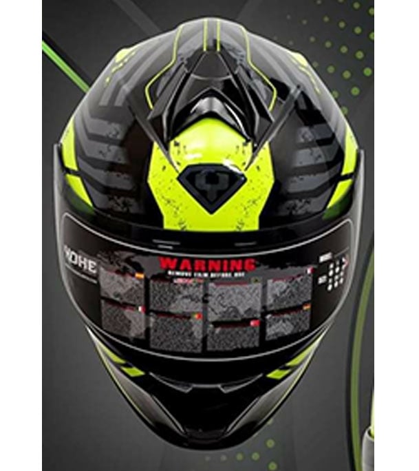 Picture of YOHE 977 C Black Green Glossy