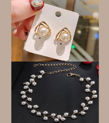Picture of Most Trendy Pendant Set With Earrings For Girls and Women 