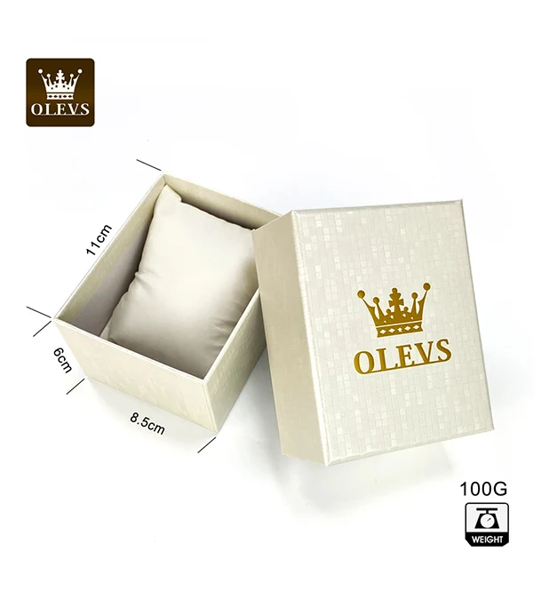 Buy Olevs 3605 Luxury Rhinestone Ceramics Strap Quartz Watch at Best Price In Bangladesh