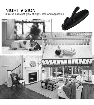 Buy Yumfond 32GB Spy Camera Clothes Hook, Mini Hidden Camera HD at Best Price in Bangladesh