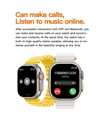 Picture of T800 Ultra Smart Watch with  1.99'' Full Touch HD Screen Men and Women Watch with Wireless Charging Technology