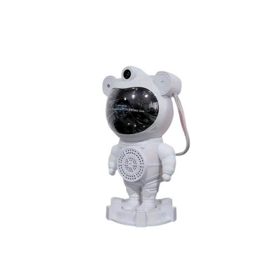Picture of Astronaut Galaxy Nebula Star Projector with Bluetooth Speaker – 360° Rotating Night Light for Bedroom, Gaming & Kids' Room Decor