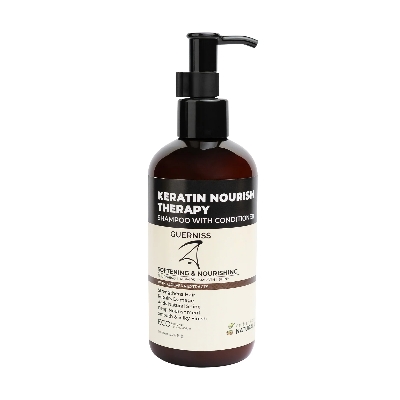 Picture of Guerniss Raw Keratin Nourish Therapy Shampoo with Conditioner 250ML