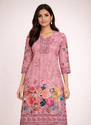 Picture of Ladies Inspiration Series 3pcs - Suttin febric  Multicolor