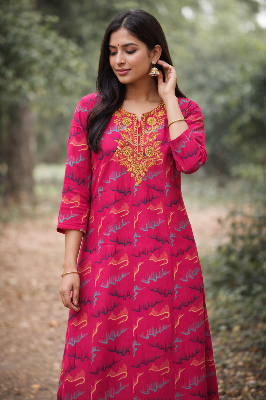 Picture of Ladies Inspiration Series 3pcs - Suttin febric  Multicolor
