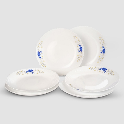 Picture of 10.5" Deep Plate 6 Pcs Set- Gardenia