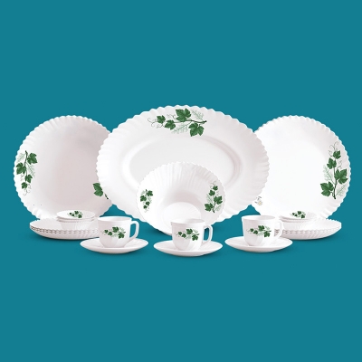 Picture of 32Pcs Dinner Set-Green Classic