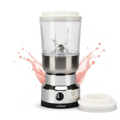 Picture of Nima Electric 2 in 1 Blender and Grinder | Multi-Function Mixer | Heavy Duty Kitchen Blender | Juice & Spice Grinder Machine Multicolor