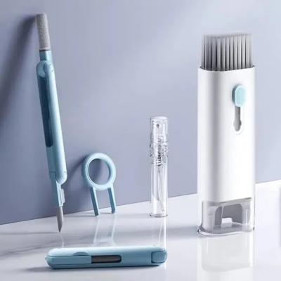 Picture of All-in-One Gadget Cleaner – MNK SHOP's 7-in-1 Must-Have Tool (White)