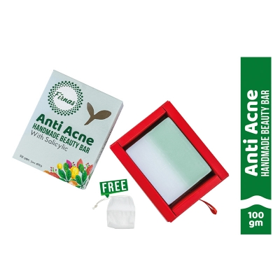 Picture of Firnas Hand Made Beauty Bar Anti Acne with Salicylic  100 gm