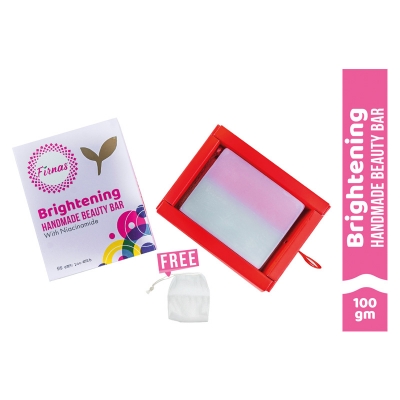 Picture of Firnas Hand Made Beauty Bar  Brightening with Niacinamide 100 gm
