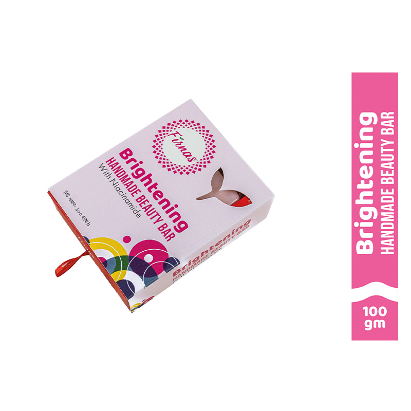 Picture of Firnas Hand Made Beauty Bar  Brightening with Niacinamide 100 gm