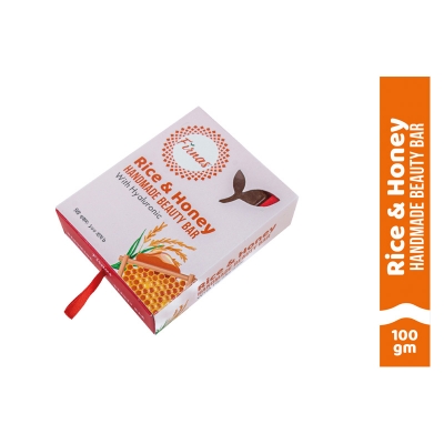 Picture of Firnas Hand Made Beauty Bar Rice & Honey with Hyaluronic 100 gm