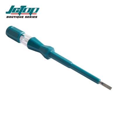 Picture of JCTOP Voltage Tester Pen Non-contact Induction Power Detector Pencil Electric Screwdriver Probe Circuit Indicator-ED0208 (Green)