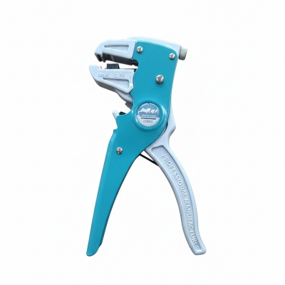 Picture of Jctop Brand New 2 in 1wire Stripper Tool Alloy Steel Wire Stripper Multi Hand Tool (Blue)