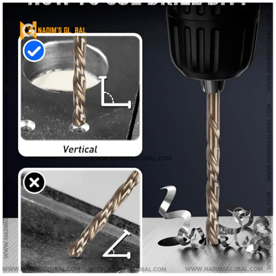 Picture of 3/16 Iron Drill Bit – 10pcs Pack (White)