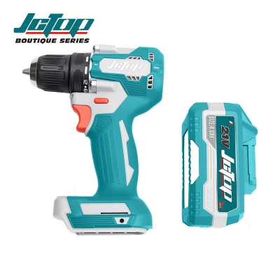 Picture of JCTOP Household 21V Electric Screwdriver Rechargeable Brushless Lithium Drill-SC7603 (Green)