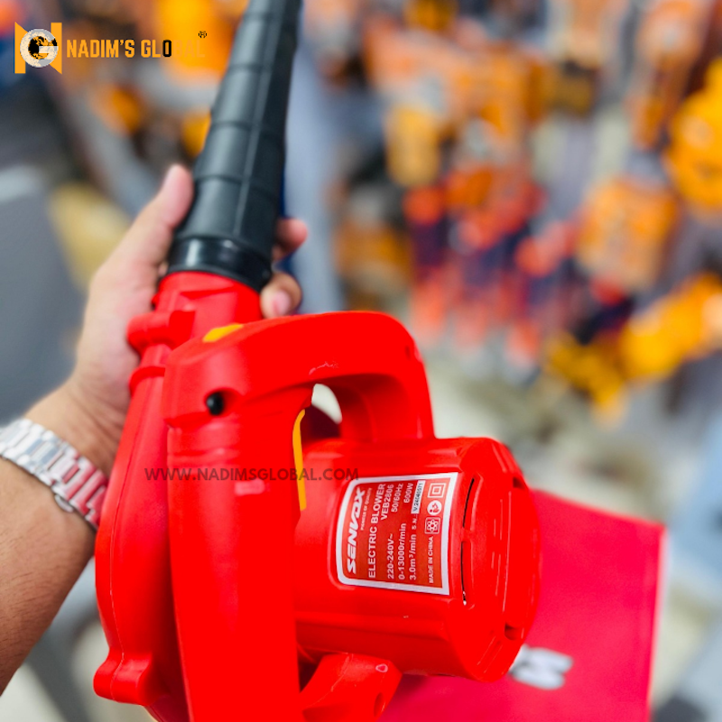 Picture of SENVOX 600W Electric Air Blower Dust Cleaner Machine (Red)