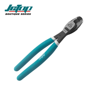 Picture of JCTOP 6" Cable Cutter Mini Electric Wire Cutting Plier for Strip Cables Less 60mm2 Use Grip Application Can't Cut Steel Wire-EA2306 (Deep green)