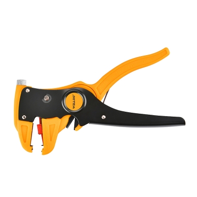 Picture of 🔧 WELLOO Multi-Functional Wire Stripper | Professional Electrical Hand Tool – WSP0704 (Yellow)