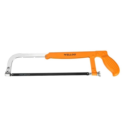 Picture of WELLOO 12" Inch Adjustable Hacksaw Frame HKF5302 🛠️🪚 (Yellow)