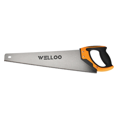 Picture of WELLOO 16", 18" Hand Saw for Wood Cutting HDS55012 🛠️🪚 (Yellow)