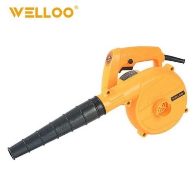 Picture of WELLOO 400W Computer Car Dust Leaf Grass Garden Yard Hand Held Electric Air Blower-EBW32400 (Yellow)