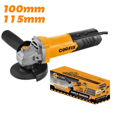 Picture of Coofix Electric Angle Grinder 750W Smart Side Switch Angle Grinding Machine 100MM-CF-AG010 (Yellow)