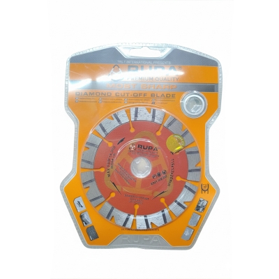 Picture of 💎 RUPA 4" / 115mm V-Shape Type Premium Diamond Cut-Off Blade (Yellow)