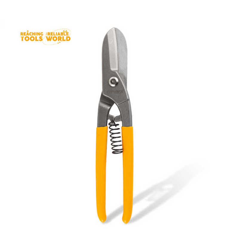 Picture of DINGQI 10"Inch New Designed OEM Service Professional Long Handle German Pruning Shears,Cutting Snips-66210 (Yellow)