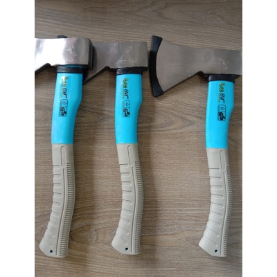 Picture of 🪓 Manufacturer Full Polished Head Axa – 600g with Rubber Plastic Handle (GS600) (Silver)