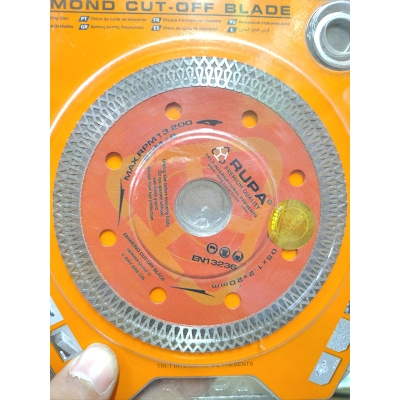 Picture of 💎 RUPA 4" / 105mm Multiple Premium Quality Diamond Cut-Off Blade (Yellow)