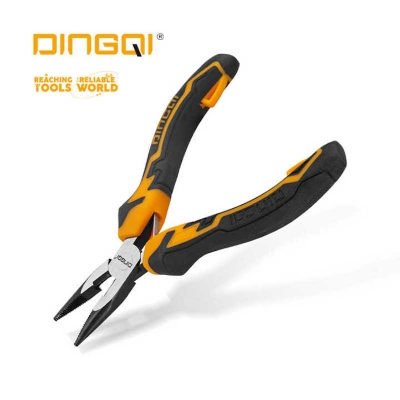 Picture of DingQi 5 Inch High Quality Mini Long Nose Pliers-23001 (Black)