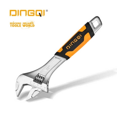Picture of DingQi OEM High Quality Professional 12 Inch Function Adjustable Wrench Spanner Set-16312 (Orange)