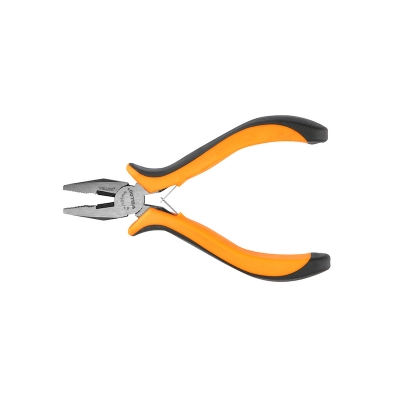 Picture of 🔧 WELLOO 5-Inch Mini Combination Pliers | Multi-Purpose Hand Tool – MCP04501 (Yellow)
