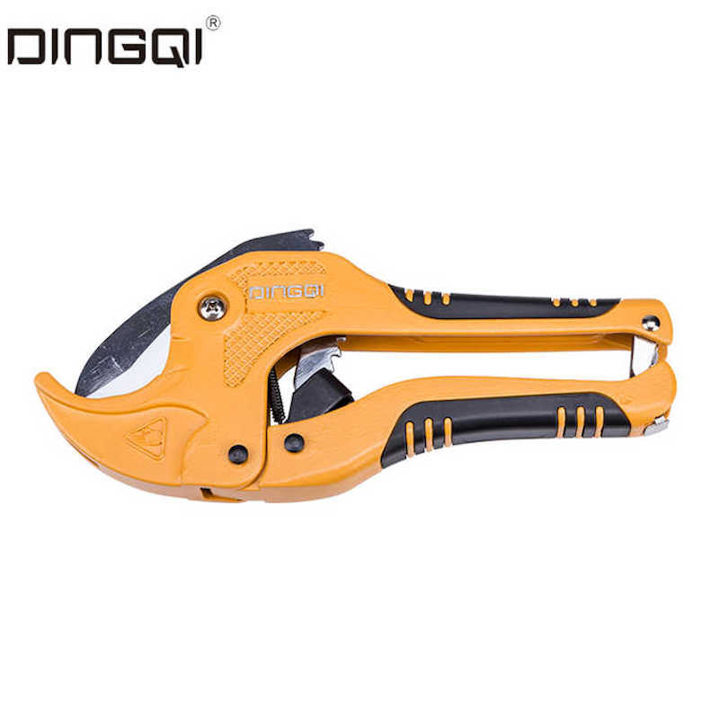 Picture of 🔧DingQi Hot Sale Safety Item High Quality Hand Tool 42mm PVC Pipe Cutter for Plastic Tube-63002 (Orange)
