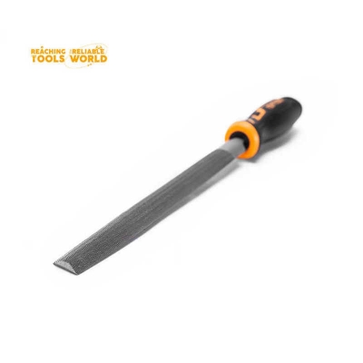 Picture of DINGQI 8 Inch Half Round Steel File Metal File Tool Half Round-64002 (Black)