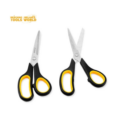 Picture of DINGQI 8.5-inch Multipurpose Stainless Steel Scissors for Office Home Household School-FG02085 (Black)