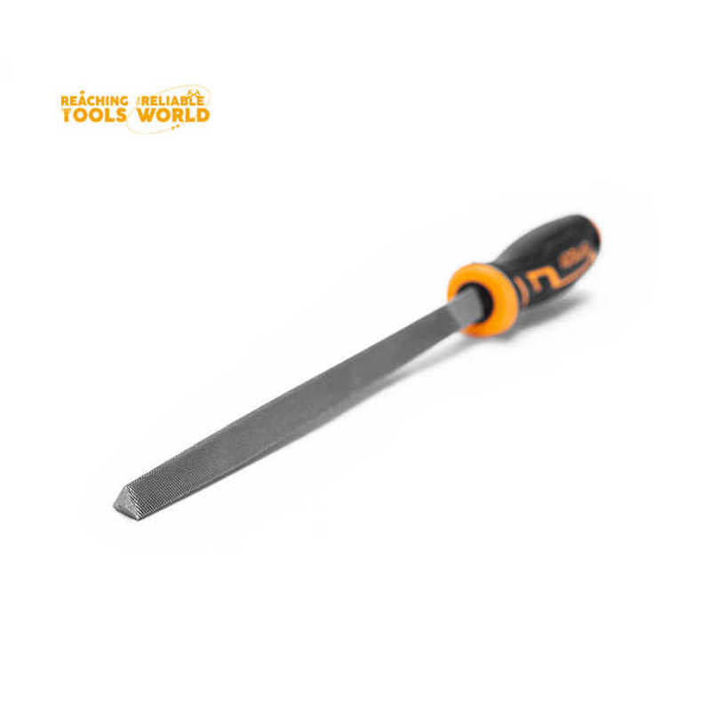 Picture of DINGQI 8" Metal Hand Tool Steel File Triangle-64004 (Black)