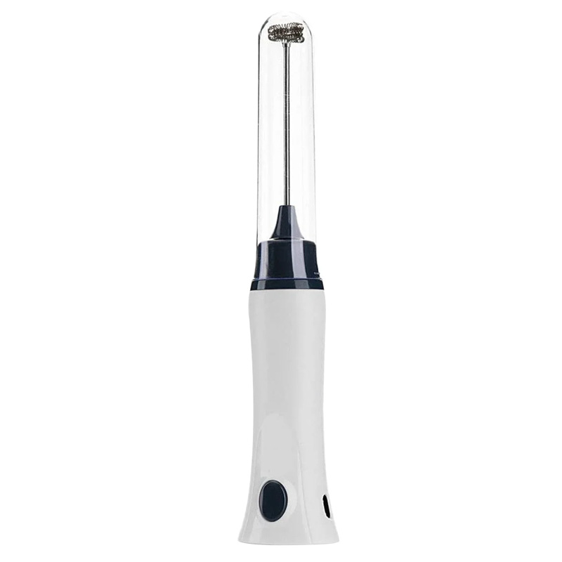 Picture of Handheld Electric Coffee Mixer Automatic Milk Foamer Egg Beater With Cover