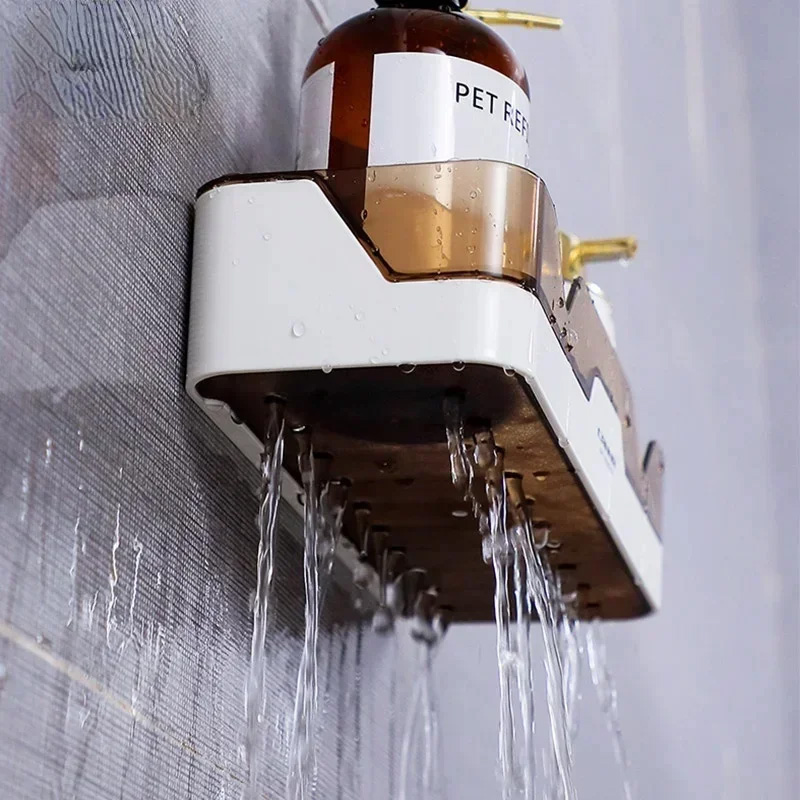 Picture of Wall Mount Bathroom Shelf Organizer