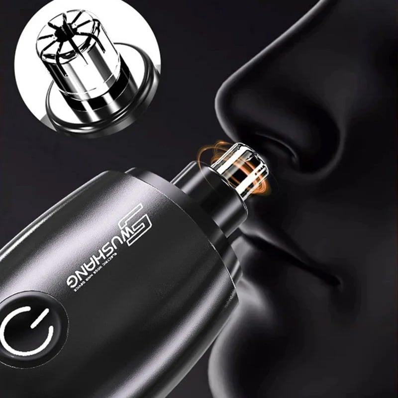 Picture of Portable Electric Nose & Ear Hair Trimmer Rechargeable & Painless Nose clipper for Men & Women