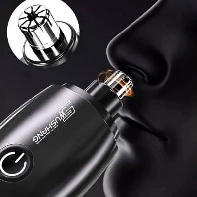 Picture of Portable Electric Nose & Ear Hair Trimmer Rechargeable & Painless Nose clipper for Men & Women