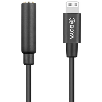 Picture of BOYA BY-K3 TRS to Male lightning adapter